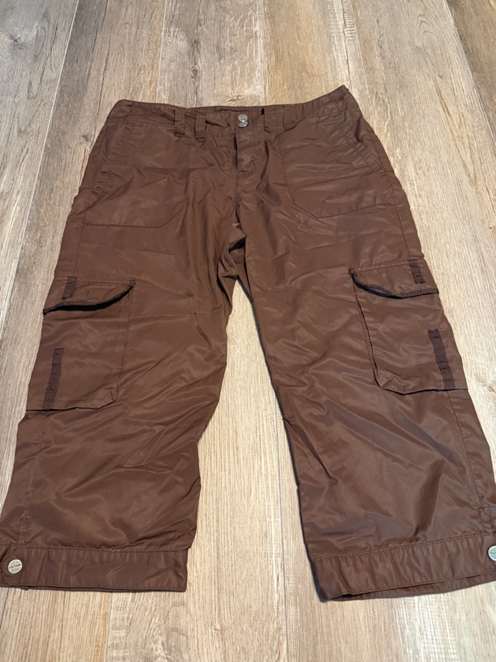 Daisy Fuentes Brown Capris